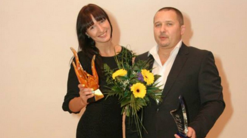 Anastasija Grigorjeva un Sergejs Kursītis
Foto: Sergejs Kuzņecovs, 7sport.lv