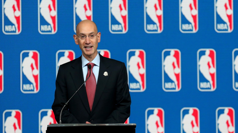 NBA komisārs Adams Silvers 
Foto: AP/Scanpix
