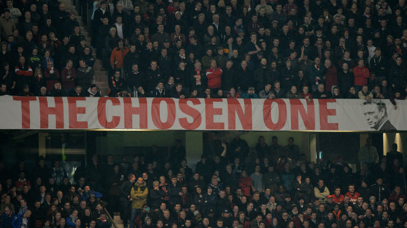 "Manchester United" līdzjutēji 
Foto: AFP/Scanpix