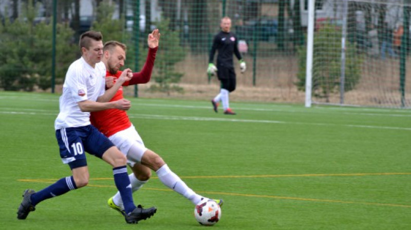 "Daugavpils" futbolisti pirmajā spēlē prata apturēt Jūrmalas "Spartaku"
Foto: Mārtiņš Jankovskis, Sportacentrs.com