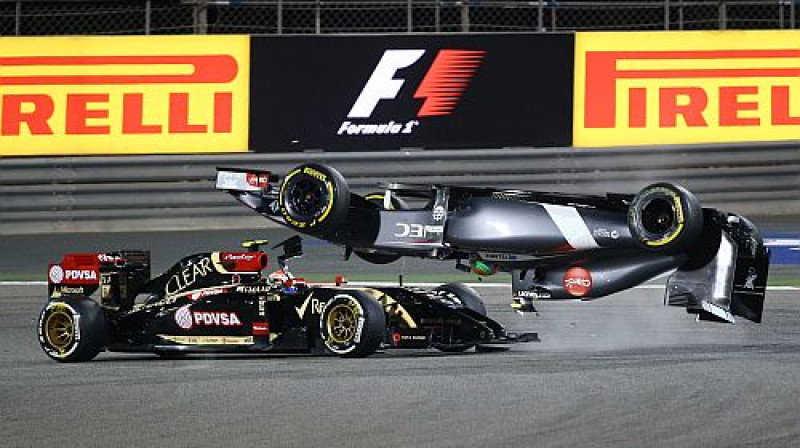 Maldonado izraisa sadursmi 
Foto: AFP/Scanpix