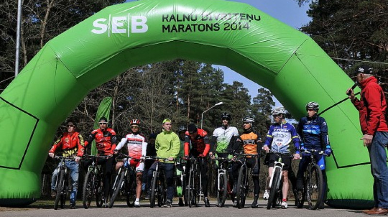 SEB MTB maratona atklāšana
Foto: Romualds Vambuts