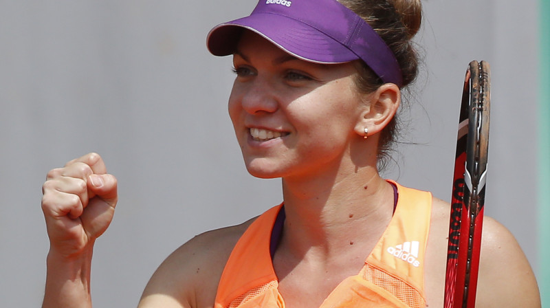 Simona Halepa 2008. gadā uzvarēja "French Open" junioru turnīrā. Vai viņai izdosies triumfēt arī pieaugušo sacensībās?
Foto: AP/Scanpix