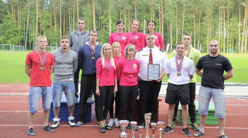 Latvijas čempionāts ugunsdzēsības sportā 2014 (laureāti)
Foto: vugd.gov.lv