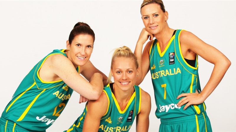 Belinda Snella, Erina Filipsa un Penija Teilore
Foto: www.fiba.com