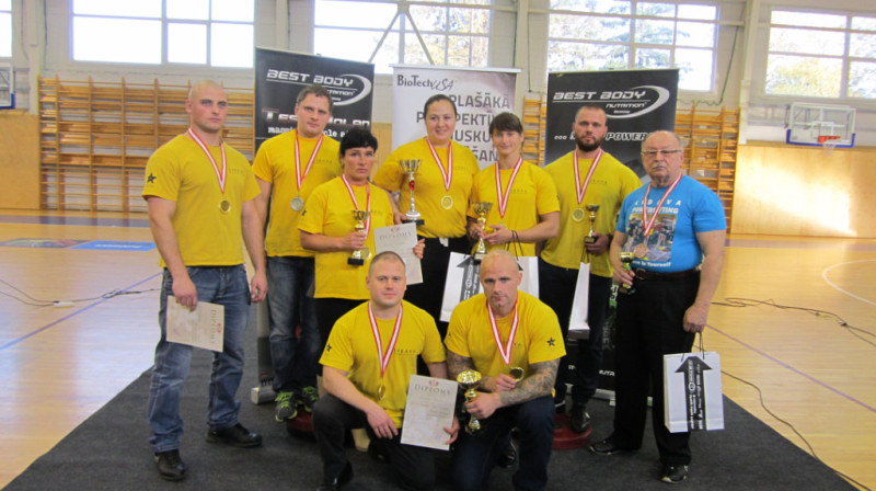 Komanda "Libava Powerlifting".