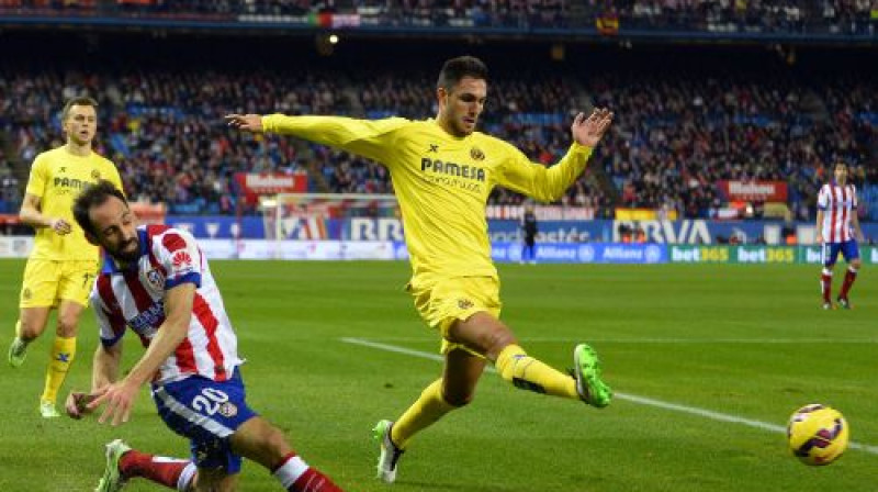 "Villarreal" ļoti labi tika galā ar "Atletico" uzbrukumiem
Foto: AFP/Scanpix