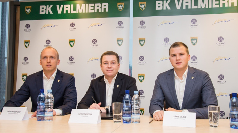 Mārtiņš Bērziņš, Ivars Rudzītis, Jānis Siliņš
Foto: BK Valmiera