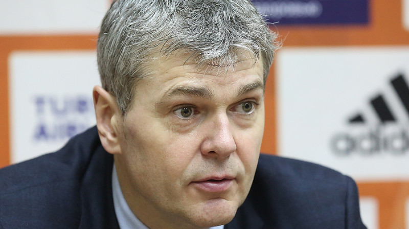 Ainars Bagatskis pēc spēles pret "Milano"
Foto: nn-basket.ru