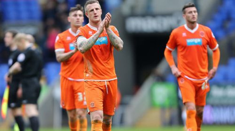 "Blackpool" futbolisti
Foto: EMPICS Sport/Scanpix