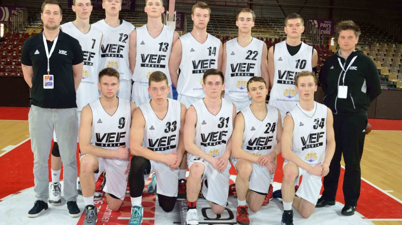 "VEF skola" turnīrā Šolē 
Foto: jfcholetmondialbasketball.com