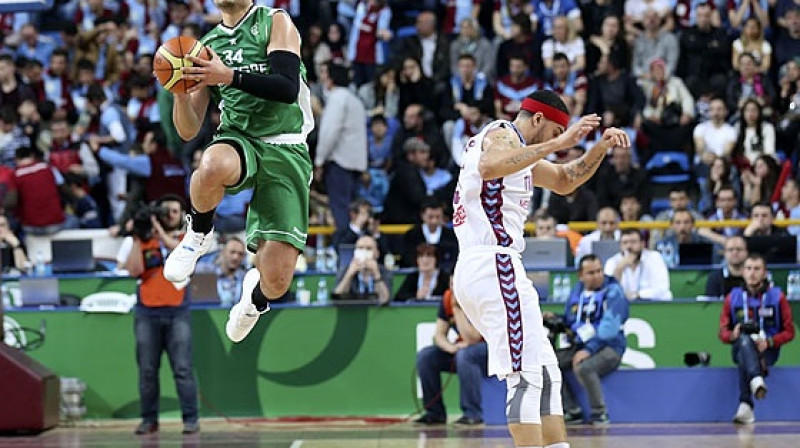 Kails Vīmss un "Nanterre": pirmais Eiropas kauss kluba vēsturē
Foto: FIBA Europe