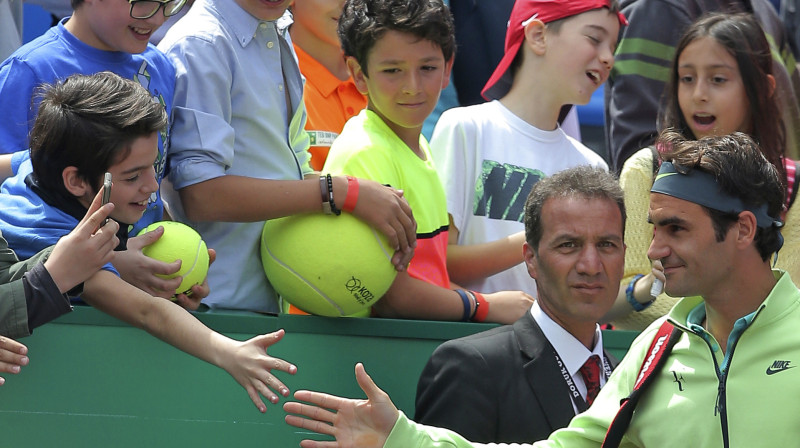 Rodžers Federers Turcijā
Foto: AP/Scanpix