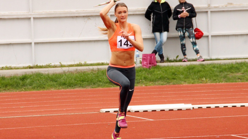 Laura Ikauniece-Admidiņa sacensībās Bauskā
Foto: Uldis Varnevičs, lat-athletics.lv