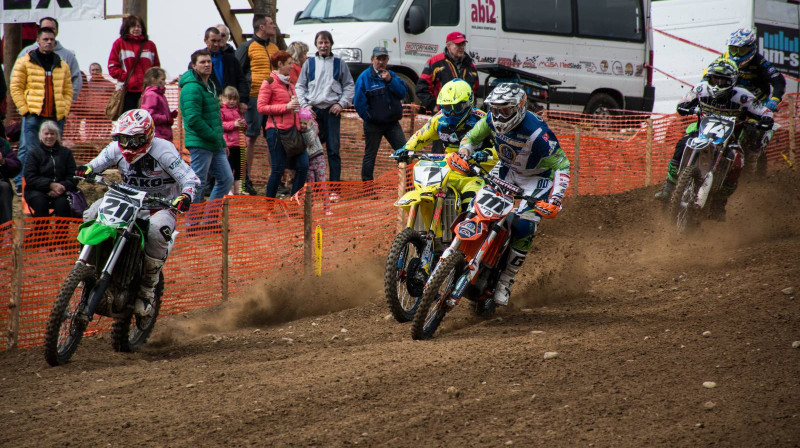 Cīņas Latvijas motokrosa čempionātā
Foto: rodeomx.net