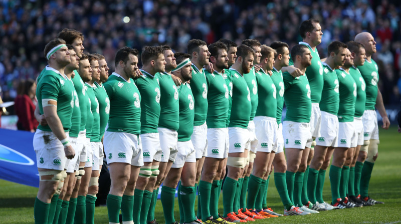 Īrijas regbija izlase
Foto: AFP/Scanpix