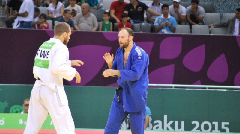 Jevgeņijs Borodavko (pa labi)
Foto: Mārtiņš Mālmeisters, olimpiade.lv