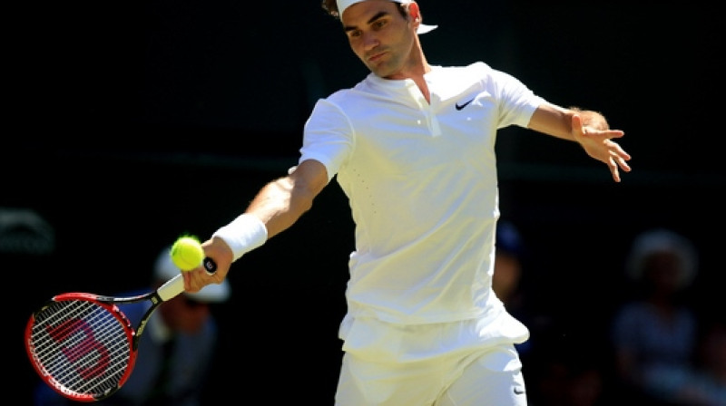 Rodžers Federers 
Foto: PA Wire/Scanpix