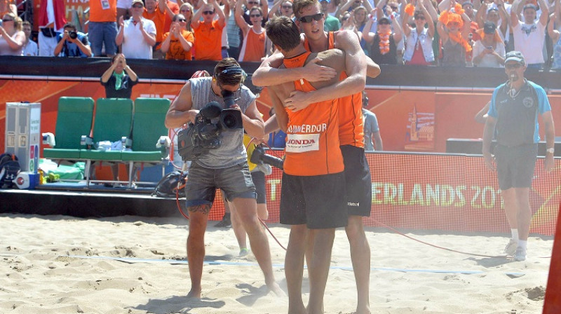 Reinders Numerdors un Kristians Varenhorsts
Foto: FIVB