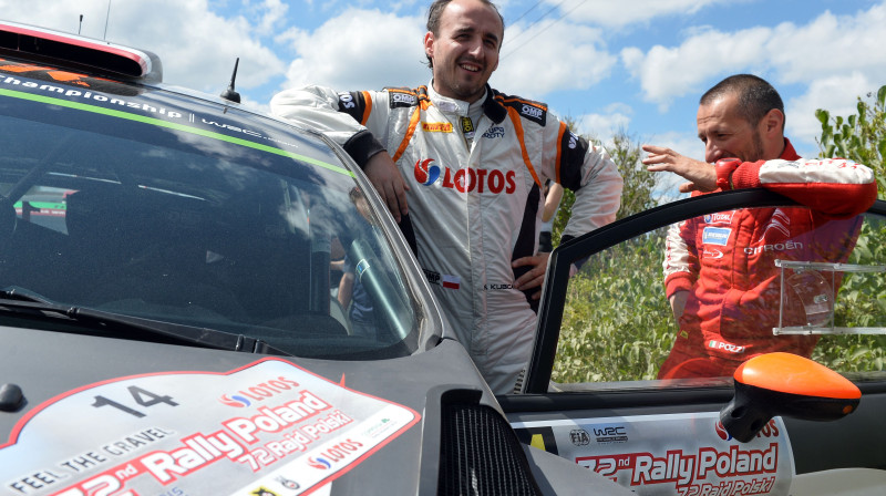 Roberts Kubica (no kreisās)
Foto: AFP/Scanpix