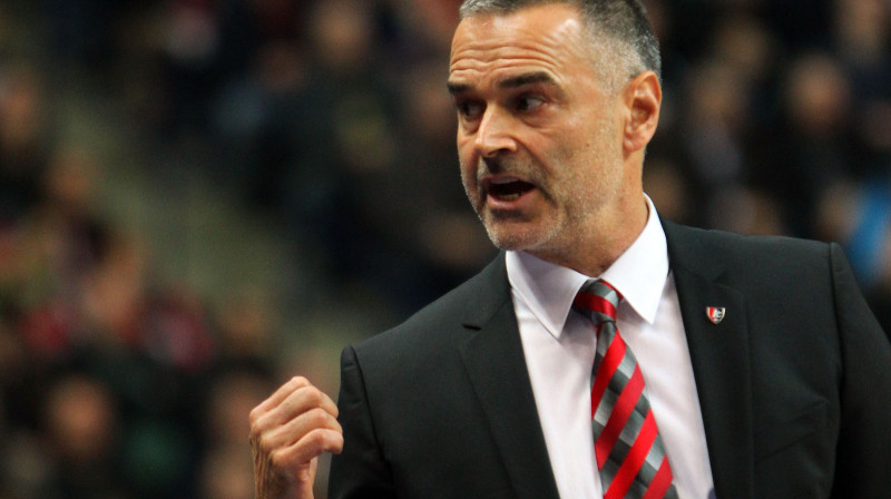 Dirks Bauermans 2014. gada sezonā trenēja Viļņas "Lietuvos rytas"
Foto: AFP/Scanpix