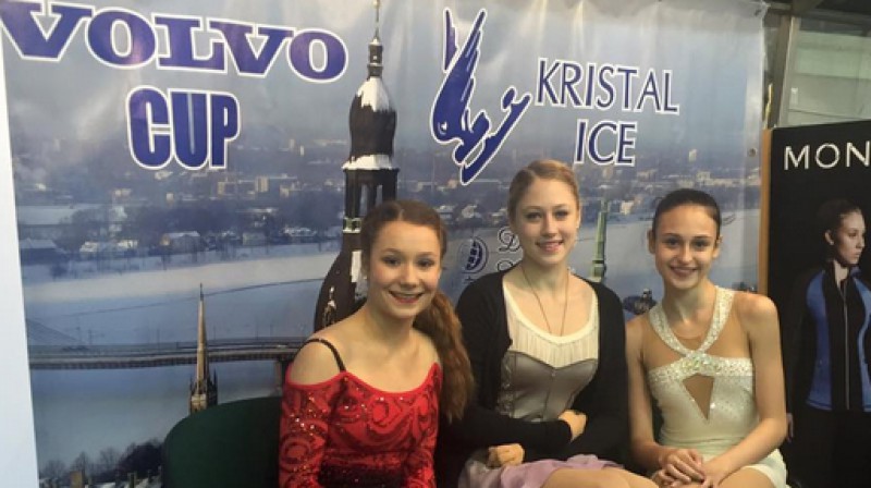 Volvo junioru kausa laureātes 
Foto: Olga Kim Cheremsky Leonenko / Volvo Cup