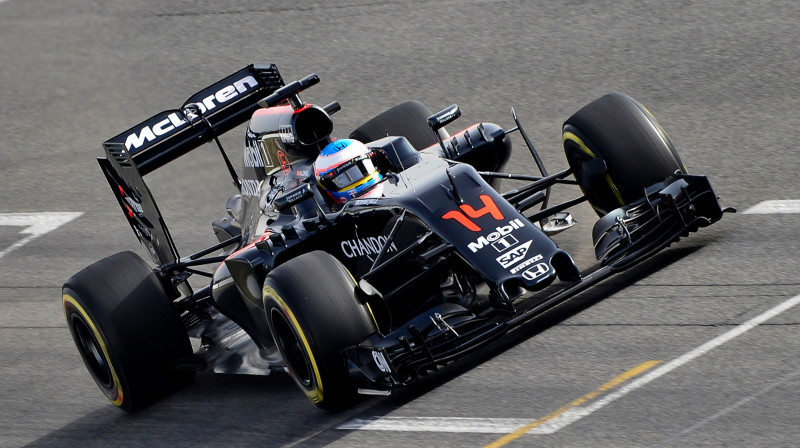 Fernando Alonso F1 testos Barselonā
Foto: AFP/Scanpix