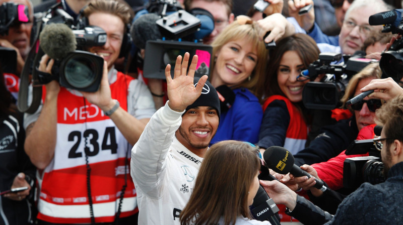 Lūiss Hamiltons
Foto: AFP/Scanpix