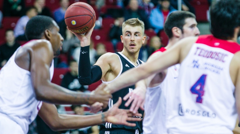 Mārtiņš Meijers decembra sākumā CSKA grozā sabēra 23 punktus. 
Foto: Mikus Kļaviņš, vefriga.com