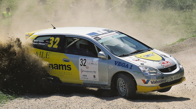 Dans Leščs 2007. gadā
Foto: Jānis Asaris, ewrc.cz