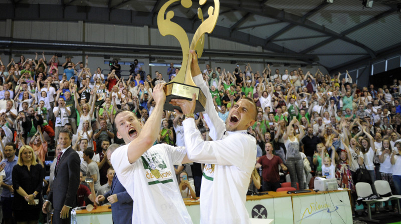 Artūrs Bērziņš un Haralds Kārlis
Foto: basket.lv