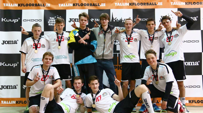 Vecākās grupas uzvarētāji RTU/Rockets
Foto: Tallink Floorball