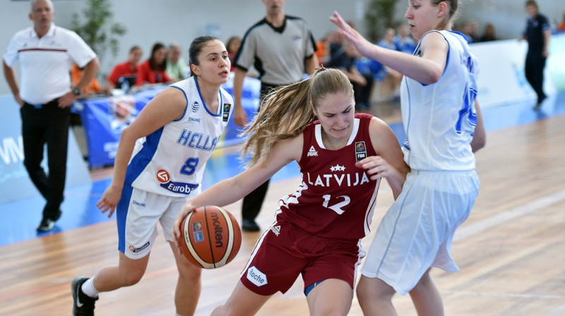 Laura Grabe: ar Eiropas U20 čempionāta pieredzi uz junioru čempionātu.
Foto: FIBA.com