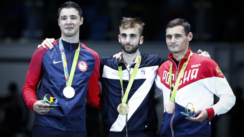 Rio medaļnieki paukošanā ar floreti
Foto: La Presse / Scanpix