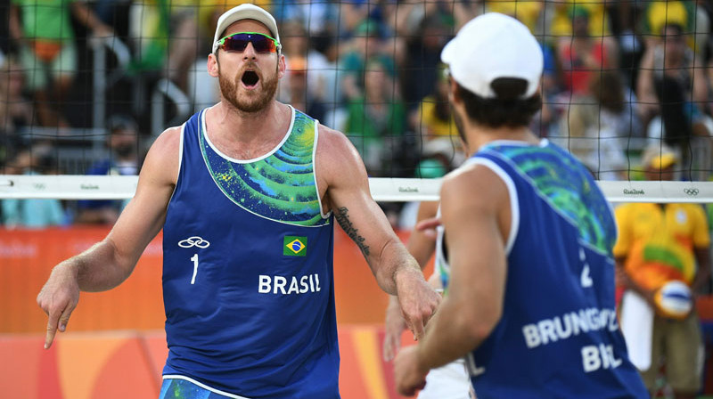 Vai Alisonam un Brunu izdosies sasniegt Rio olimpisko finālu?
Foto: AFP/Scanpix