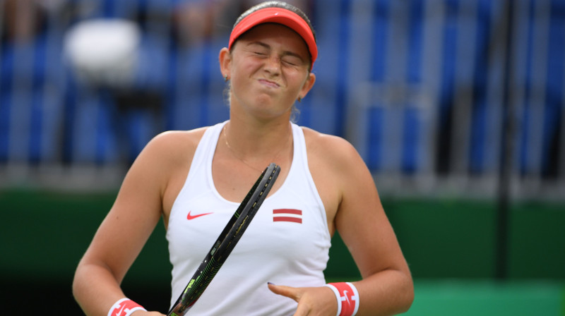 Aļona Ostapenko
Foto: Romāns Kokšarovs, F64