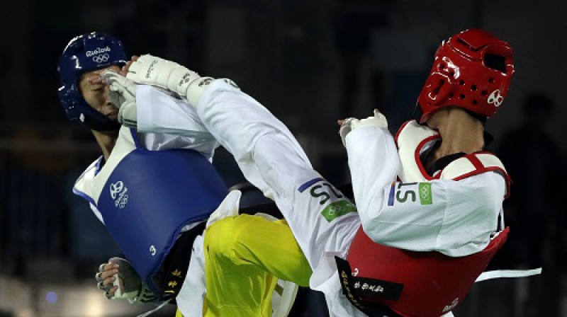 Epizode no vīriešu sacensību fināla
Foto: AP/Scanpix