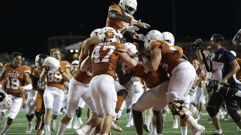 Teksasas "Longhorns"
Foto: AFP/Scanpix