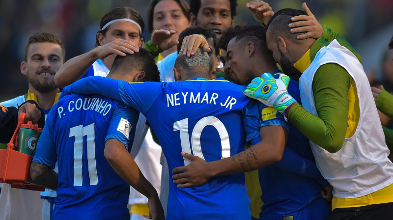 Brazīlijas izlase
Foto: AFP/Scanpix