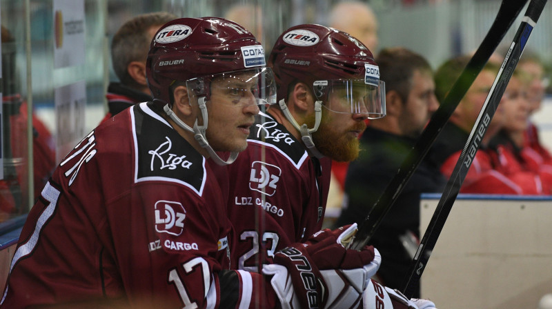 Kaspars Saulietis un Aleksandrs Jerofejevs
Foto: Romāns Kokšarovs, f64