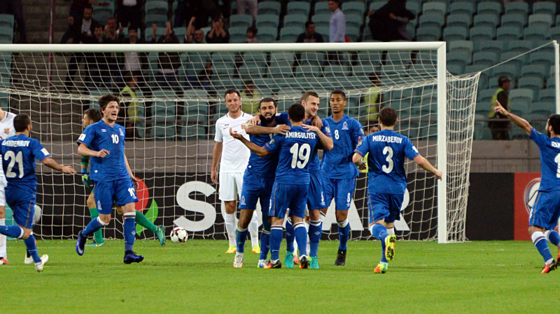 Azerbaidžānas futbola izlase
Foto: AFP/Scanpix