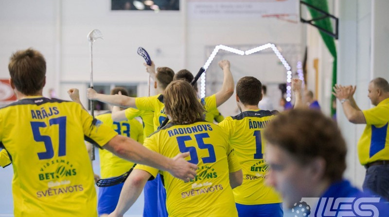 Stalbes "Pārgauja" var pārrakstīt kluba vēsturi
Foto: Floorball.lv