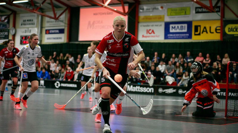 Pasaules labākā florboliste Anna Vijka
 Foto: Fredrik Lindblom