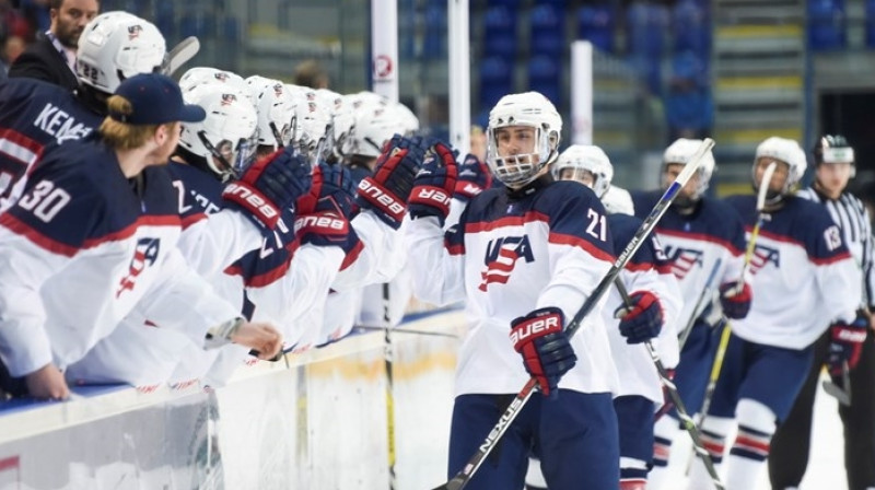 ASV U-18 hokeja izlase
Foto: http://u18worlds2017.iihf.com