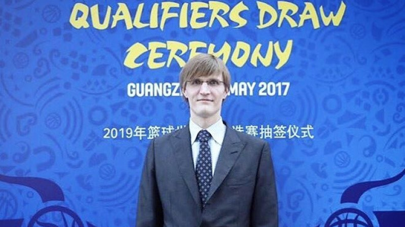 Andrejs Kiriļenko 2017. gada 7. maijā Guandžou
Foto: fiba.com