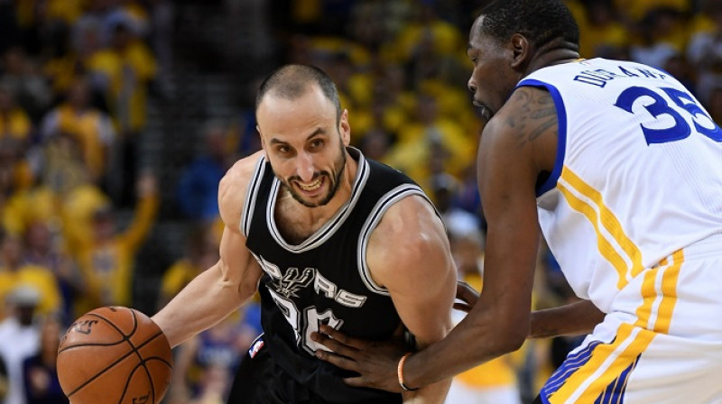 Manu Džinobili pret Kevinu Durentu
Foto: AFP/Scanpix