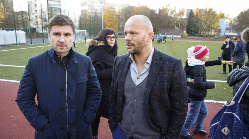 Marians Pahars un Vsevolods Zeļonijs
Foto: Ģirts Ozoliņš/f64