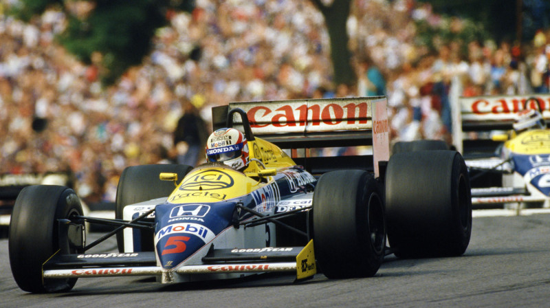 "Williams-Honda" bolīds 1986. gadā
Foto: Honda/LAT