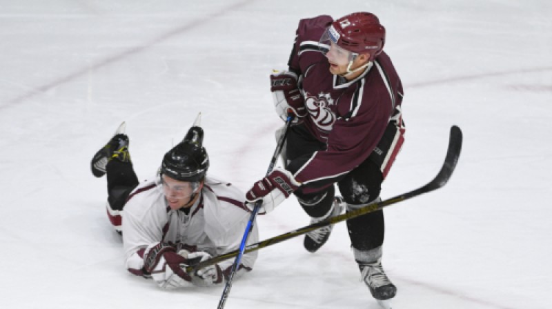 Gunārs Skvorcovs Rīgas "Dinamo" treniņā
Foto: Romāns Kokšarovs/f64