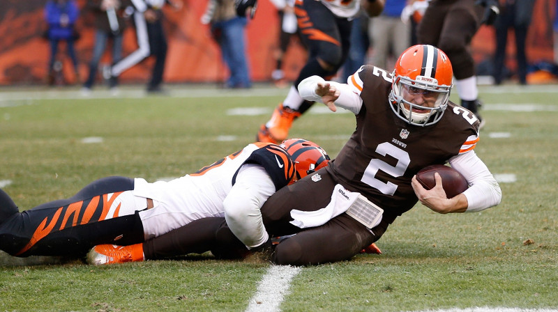 Džonijs Manzels spēlējot NFL
Foto: AFP/Scanpix